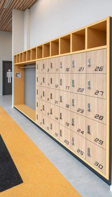 کمد لاکر شمارهدار MDF